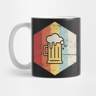 Vintage Retro 70s Beer Icon Mug